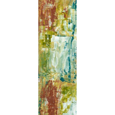 Staccato IV Black Modern Wood Framed Art Print by Holland, Julie