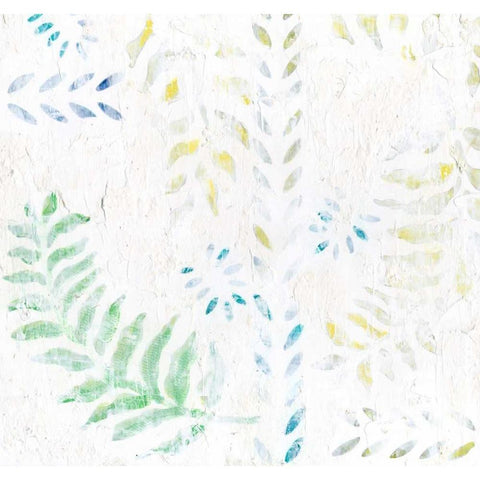 Fresco II Black Modern Wood Framed Art Print by Fagalde, Jarman