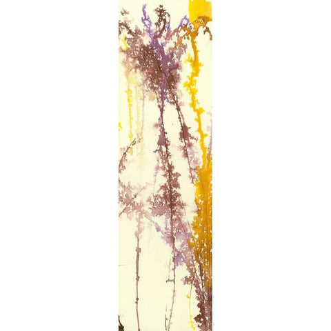 Liquid Light II Black Modern Wood Framed Art Print with Double Matting by Goldberger, Jennifer