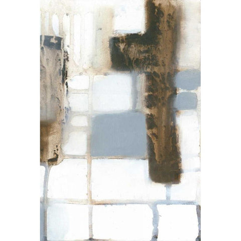 Modular Layout II Gold Ornate Wood Framed Art Print with Double Matting by Goldberger, Jennifer