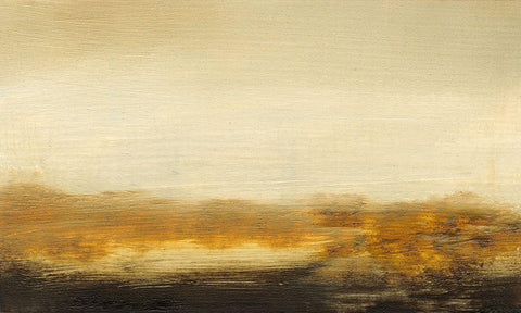 Canyon I White Modern Wood Framed Art Print with Double Matting by Gordon, Sharon