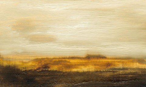 Canyon II White Modern Wood Framed Art Print with Double Matting by Gordon, Sharon