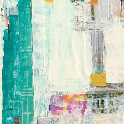 Urban Myth II White Modern Wood Framed Art Print by Fagalde, Jarman