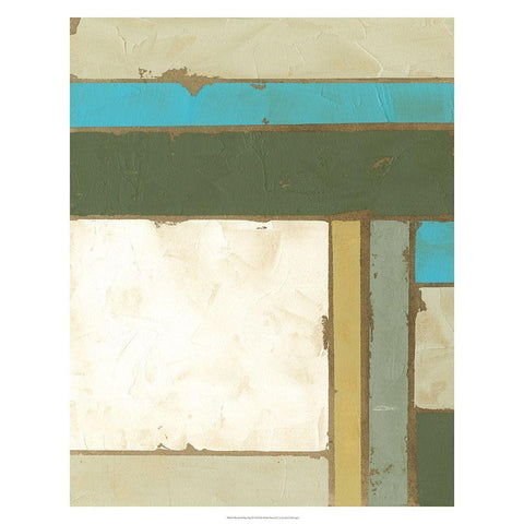 Weathered Paneling I White Modern Wood Framed Art Print by Goldberger, Jennifer