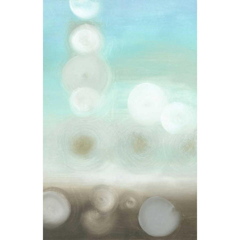 Dewdrops II Gold Ornate Wood Framed Art Print with Double Matting by Goldberger, Jennifer