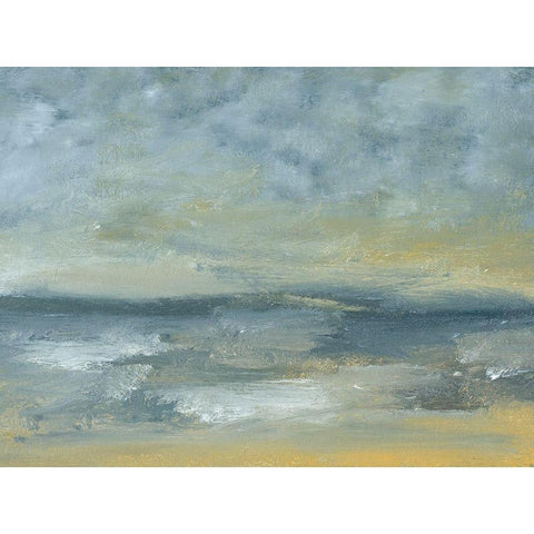 Lovely Day V Black Modern Wood Framed Art Print by Gordon, Sharon