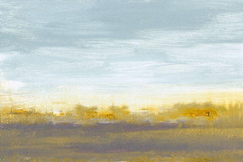 Away V Black Ornate Wood Framed Art Print with Double Matting by Gordon, Sharon