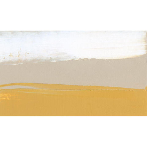 Glide IV Black Modern Wood Framed Art Print with Double Matting by Gordon, Sharon