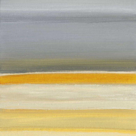 Float III Black Modern Wood Framed Art Print with Double Matting by Gordon, Sharon