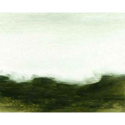 Verdant I Black Modern Wood Framed Art Print by Gordon, Sharon