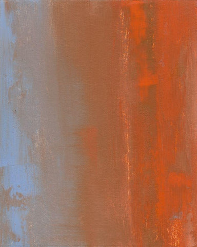 Tango I White Modern Wood Framed Art Print with Double Matting by Gordon, Sharon