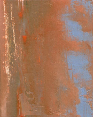 Tango II White Modern Wood Framed Art Print with Double Matting by Gordon, Sharon