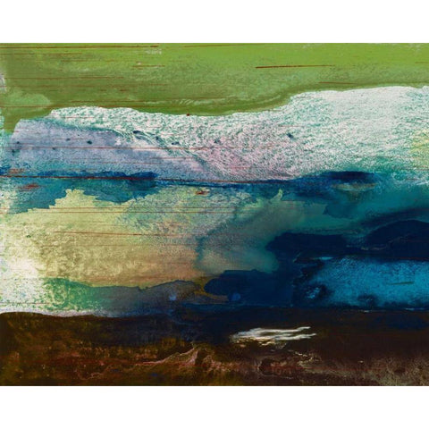 Free Rein I Black Modern Wood Framed Art Print by Jasper, Sisa