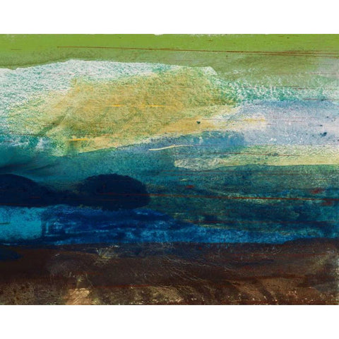 Free Rein II Black Modern Wood Framed Art Print by Jasper, Sisa