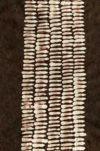 Primitive Patterns VII Black Ornate Wood Framed Art Print with Double Matting by Stramel, Renee W.