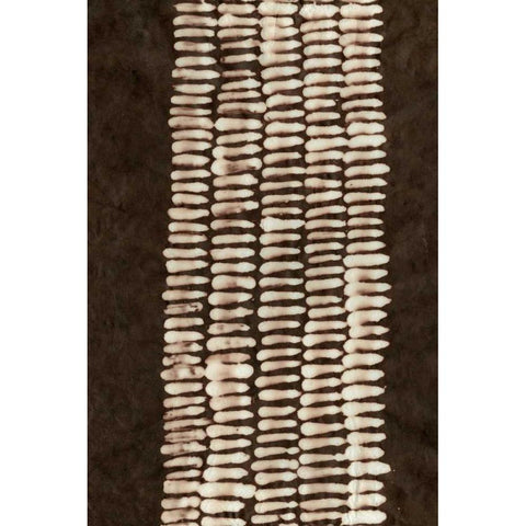 Primitive Patterns VII Black Modern Wood Framed Art Print by Stramel, Renee W.