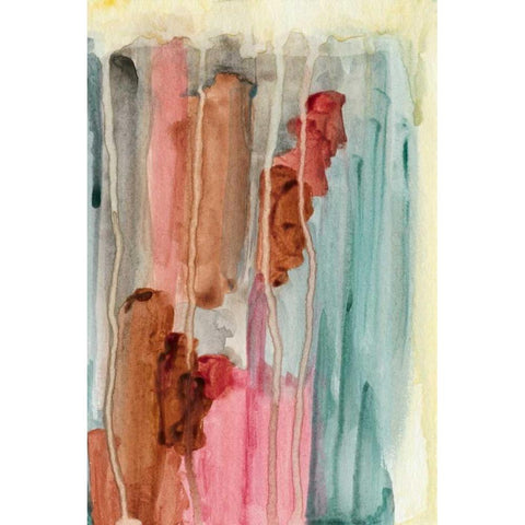 Evening Lights II Gold Ornate Wood Framed Art Print with Double Matting by McMullen, Charles