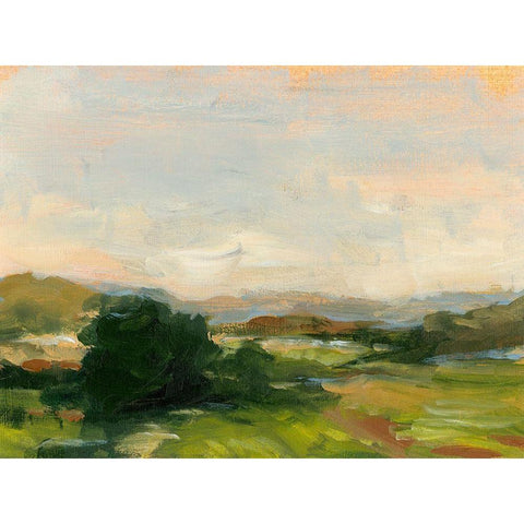 Early Autumn I Black Modern Wood Framed Art Print with Double Matting by Harper, Ethan