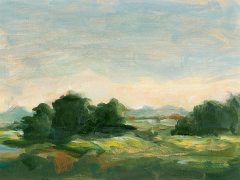 Early Autumn IV Black Ornate Wood Framed Art Print with Double Matting by Harper, Ethan