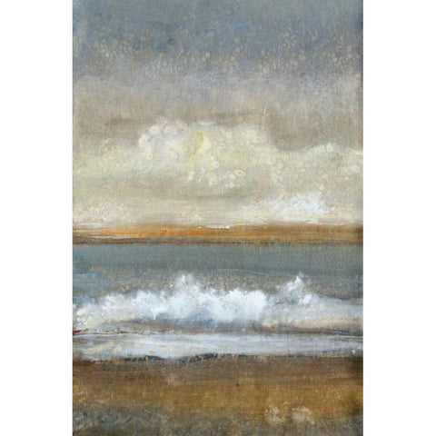 Between Land and Sea II Black Modern Wood Framed Art Print by OToole, Tim