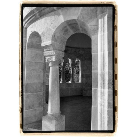 Fishermans Bastion IV Budapest Black Modern Wood Framed Art Print by DeNardo, Laura