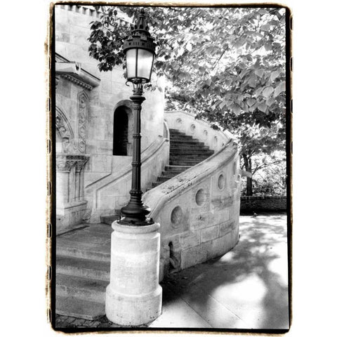 Royal Palace from the Chain Bridge Gold Ornate Wood Framed Art Print with Double Matting by DeNardo, Laura