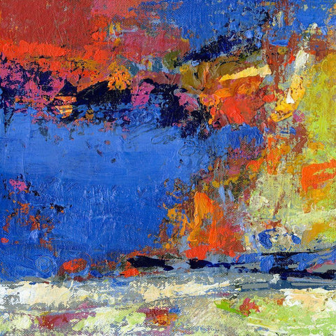 New England Autumn Black Modern Wood Framed Art Print by Bothne, Janet