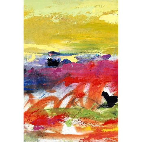 Air Apparent II Black Modern Wood Framed Art Print by Bothne, Janet