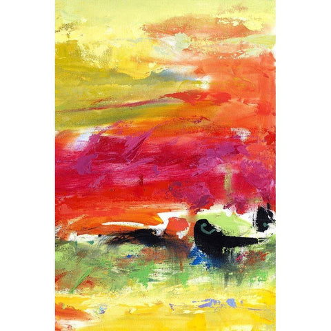 Air Apparent III White Modern Wood Framed Art Print by Bothne, Janet