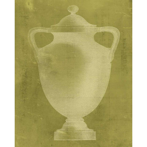 Modern Classic Urn V Gold Ornate Wood Framed Art Print with Double Matting by Vision Studio