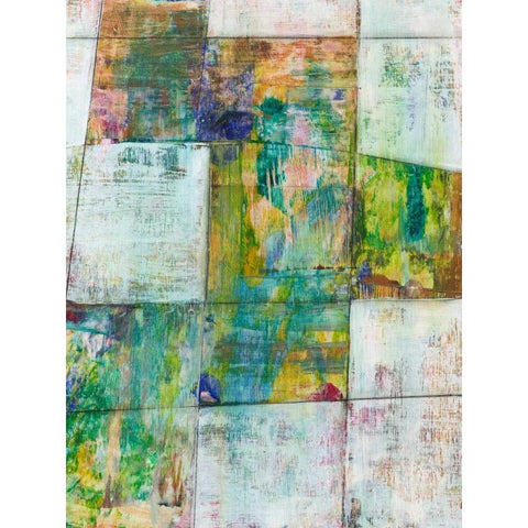 Peek a boo II White Modern Wood Framed Art Print by Fuchs, Jodi