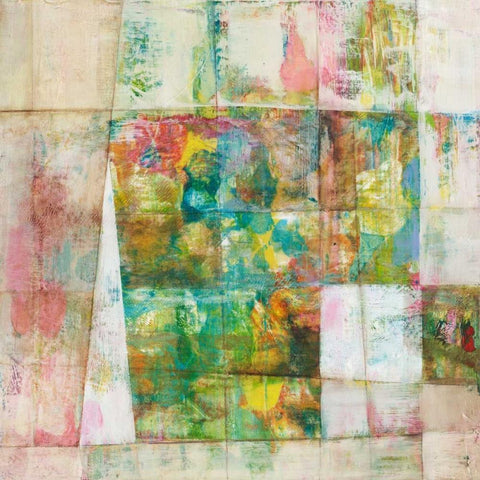 Peek a boo IV Black Modern Wood Framed Art Print with Double Matting by Fuchs, Jodi