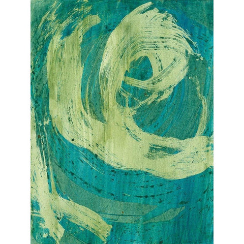 April Showers I Black Modern Wood Framed Art Print by McMullen, Charles