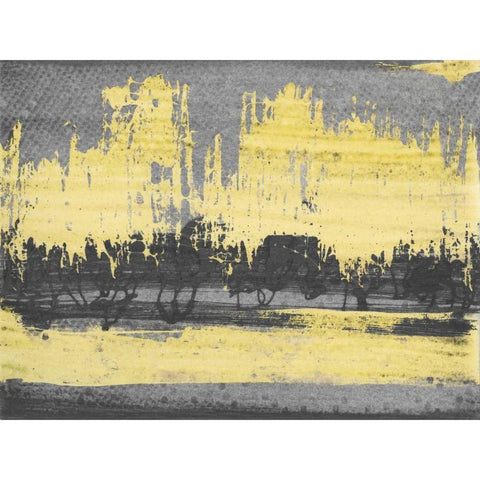 Radar II White Modern Wood Framed Art Print by McMullen, Charles