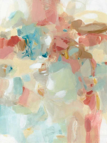 Rosewood Fences White Modern Wood Framed Art Print with Double Matting by Long, Christina