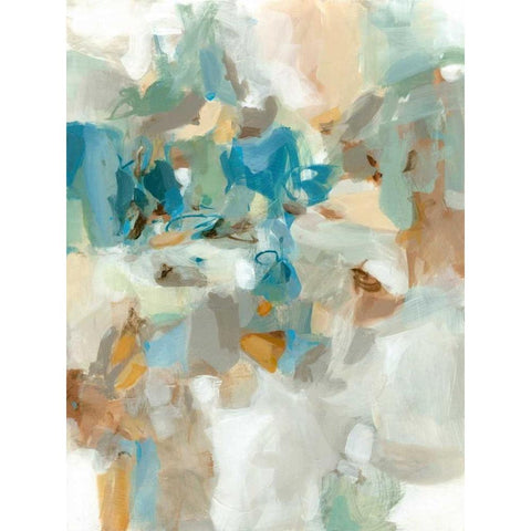 Interior Garden Black Modern Wood Framed Art Print by Long, Christina