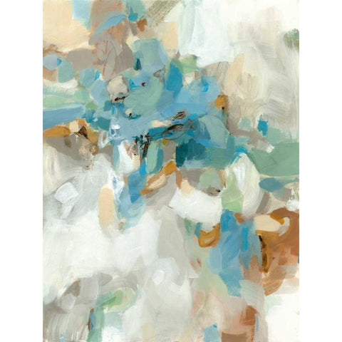 Clementine Leaves White Modern Wood Framed Art Print by Long, Christina