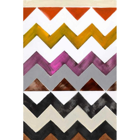 Santa Fe I Gold Ornate Wood Framed Art Print with Double Matting by Fuchs, Jodi