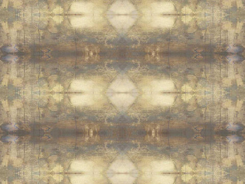 Mirrored Abstraction III Black Ornate Wood Framed Art Print with Double Matting by Goldberger, Jennifer