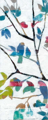 Woodland Story III Black Ornate Wood Framed Art Print with Double Matting by Goldberger, Jennifer