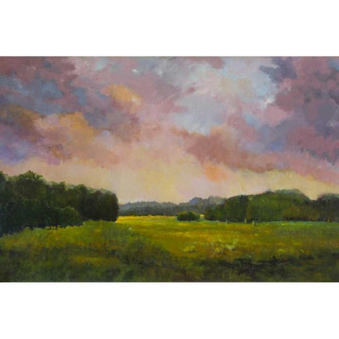 Magic Sky Black Modern Wood Framed Art Print by DAgostino, Judith