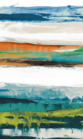 Primary Decision IV Black Ornate Wood Framed Art Print with Double Matting by Jasper, Sisa