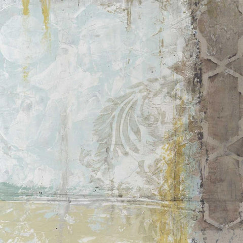 Subtle Shift I Gold Ornate Wood Framed Art Print with Double Matting by Vess, June Erica