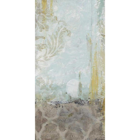 Subtle Shift III White Modern Wood Framed Art Print by Vess, June Erica