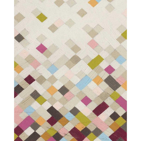 Confetti VI Black Modern Wood Framed Art Print by Vess, June Erica