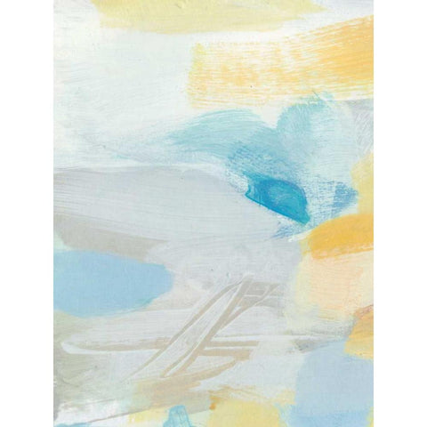 Glimpse White Modern Wood Framed Art Print by Long, Christina