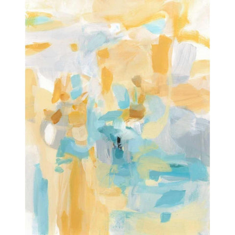 Summer Days White Modern Wood Framed Art Print by Long, Christina