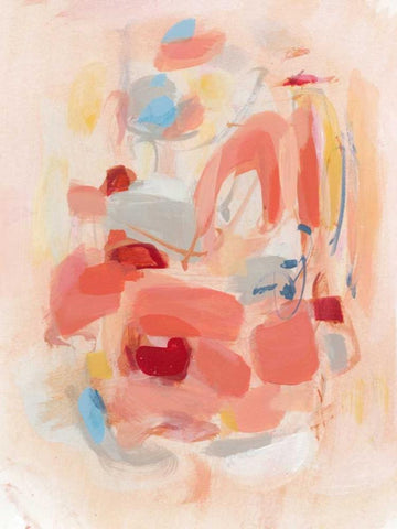 French Bread White Modern Wood Framed Art Print with Double Matting by Long, Christina