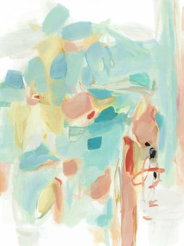 Delicate Whispers Black Ornate Wood Framed Art Print with Double Matting by Long, Christina