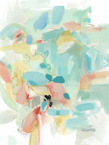 Pocket full of Roses Black Ornate Wood Framed Art Print with Double Matting by Long, Christina